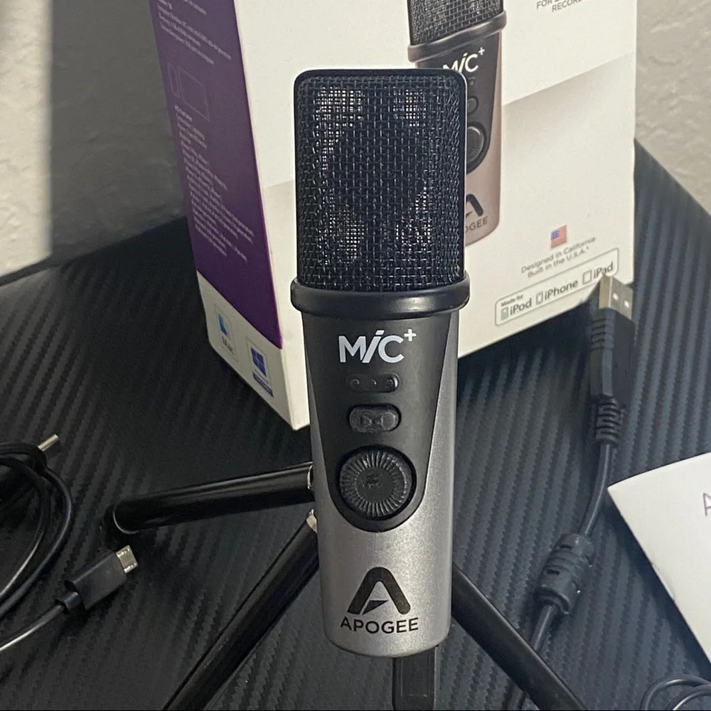 Apogee Mic Plus USB Microphone Works On Mac and Windows